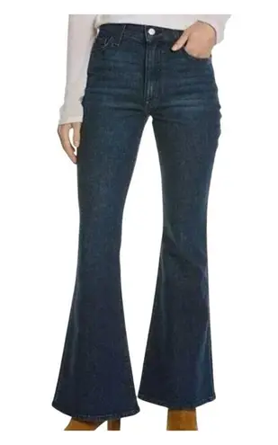 Hudson Heidi High Rise btw Jeans Women 32 Blue Dark Wash Flare Western Plus Size