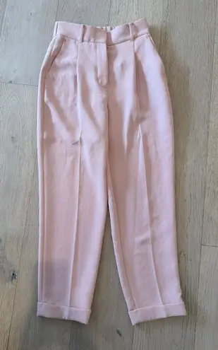 Wilfred Aritzia Light Pink Trousers