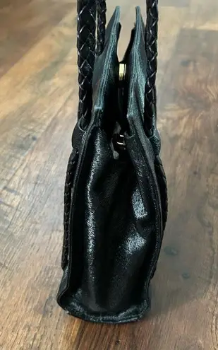 BALLY black leather mini shoulder bag, made in Italy