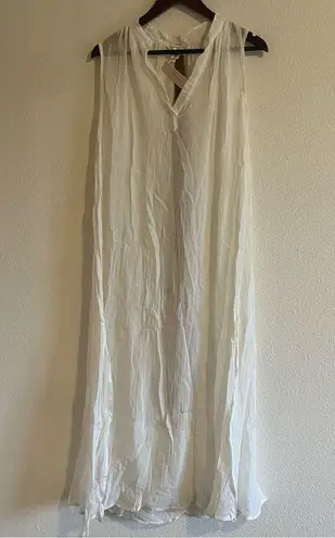 Eberjay NWT Eberjey Women's White Summer Of Love Russel Chambray Cover Up Dress Size S