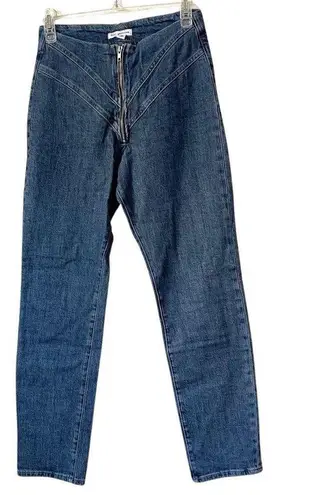 Good American Corset Good Classic Indigo Straight Jeans Size 27 or 4