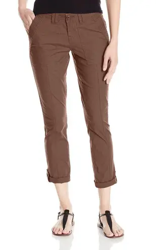 prAna New  Mari Capri pants cropped Adjustable pant length