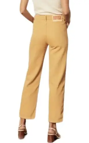 BOYISH Straight Ankle Jean Women 26 Gold Rust High Rise Cottage Classic City NWT