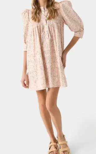 Hunter Bell Sidney Floral Pink Dress NEW