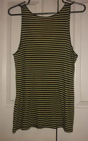 Urban Outfitters “Goodbye Innocence” Striped Tank Top