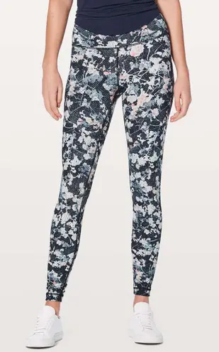 Lululemon  Wunder Under Hi-Rise Tight 29” Spring Bloom Multi 
size 8 - Image 1