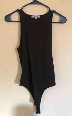 Gaze Black Bodysuit