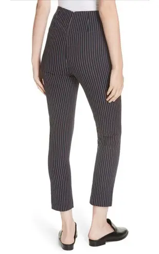 Derek Lam 10 Crosby Simone Pinstripe Back Zip Leggings NWT Size 10 $295 Blue