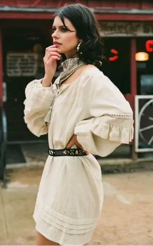 💕SPELL & THE GYPSY💕 Lola Tunic Dress ~ Biscuit M Size M
