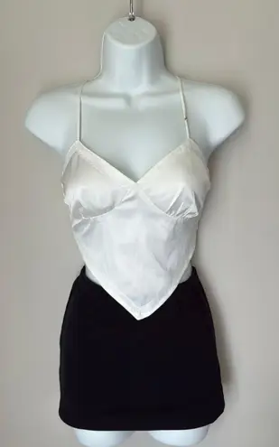 Cotton Candy LA White Going Out Tank Top