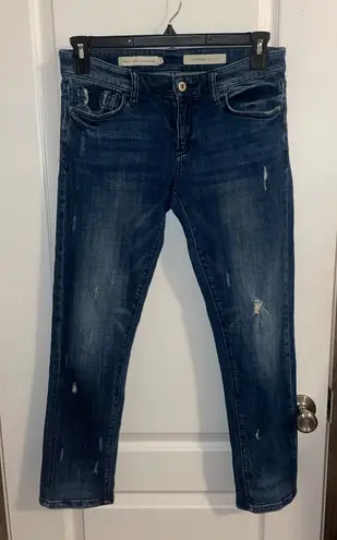 Pilcro and the Letterpress Pilcro and The Letterpress Boyfriend Slim Jeans Size 27