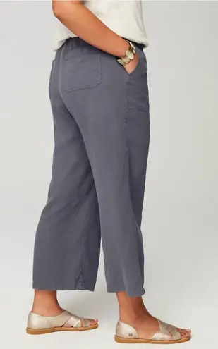 J. Jill Pure Jill Gray Cropped Style Pants Wider Leg Size XL 100% Lyocell - Image 1