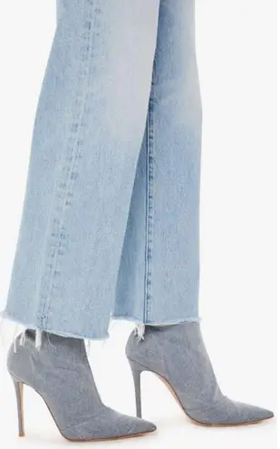 💕MOTHER SUPERIOR💕 The Rambler Zip Ankle Fray Jeans ~ I'm With the Band 29 NWT Blue