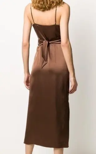 NANUSHKA Sayan Satin Slipdress Slipdress
NANUSHKA in Bronze Brown Size Small NWT