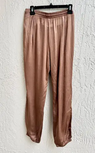 Nation Ltd Del Ray Pull On High Rise Dressed Up Lounge Pant Sahara Womens Size L