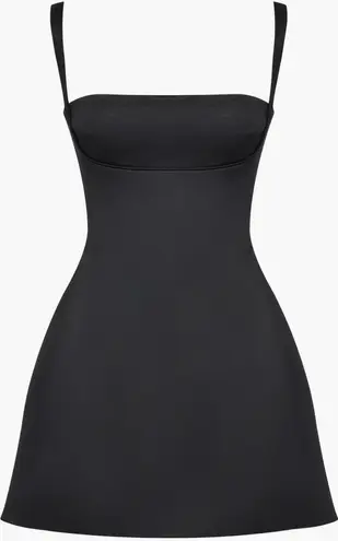 House Of CB Kara Quartz Mini Dress Black