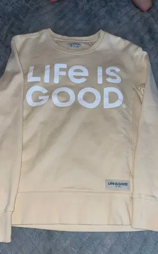 Life is Good Crewneck