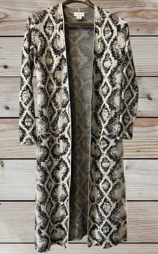 Anthropologie If It Were Me Open Front Cardigan Duster Size S Designer Classic