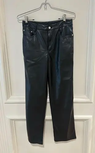 Cami NYC Hanie Vegan Leather Pants NWT Size Small | Black Faux Leather Trousers