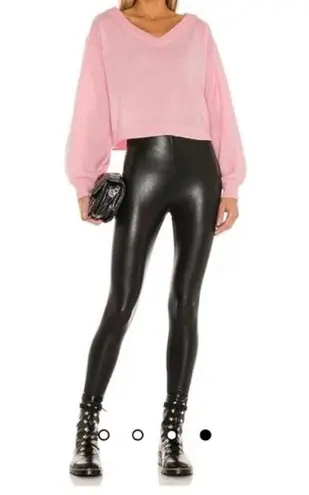 Commando  Perfect Control Faux Leather Legging in Black