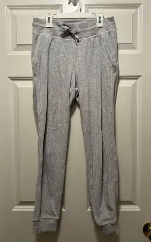 Lululemon Scuba High Rise Velvet Grey Sweatpants