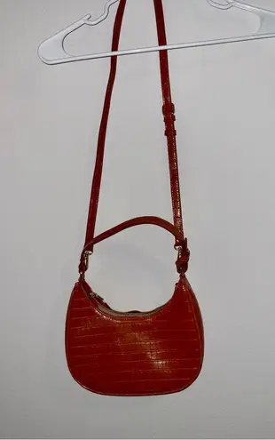 Urban Expression Urban Expressions Leyla Croco Embossed Crossbody Bag