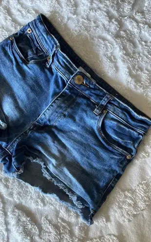 sts blue Medium Wash Denim Shorts