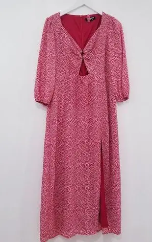 Fashion Union ASOS Cutout Maxi Dress with Slit