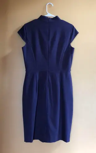 Calvin Klein Purple Cap Sleeve Dress Size 10