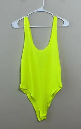 Wild Fable  Textured Versatile Neon Bodysuit