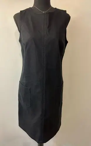 Boden USA Boden Women’s Trafalgar Modern Jumper Black Denim Sleeveless Shift Dress