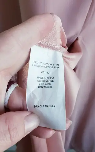 Birdy Grey Mauve Pink Chiffon Bridesmaid One Shoulder Dress New With Tags