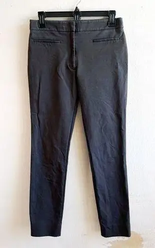 Club Monaco Pants Gray Slim Fit Crop Slate Grey Pant Sz 4 GUC Straight Skinny