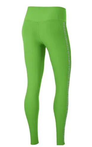 Nike  Neon Green Seattle Seahawks Performance Leggings size M