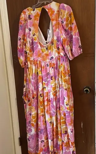 NICHOLAS celie floral dress midi Size 12