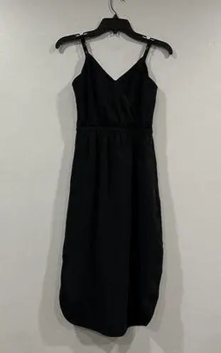 Madewell  E5472 Black Sleeveless Dress Size 0