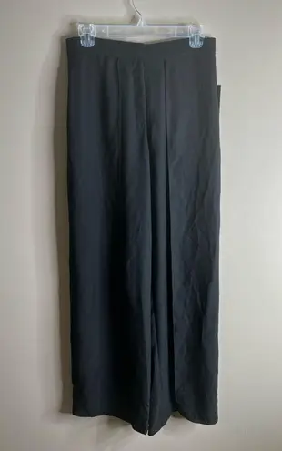 Heart soul NWT wide leg black pants slit leg medium