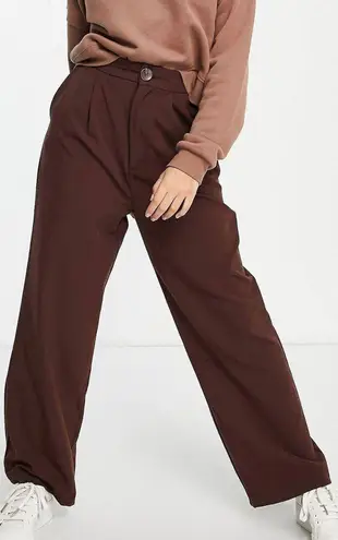 Stradivarius Petite Wide Leg Relaxed Dad Pants