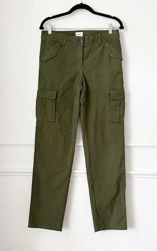 Wilfred Aritzia  Free Glacier Cargo Pants in Fatigue Green sz 6