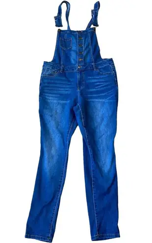 Wax Jean Wax Jeans basic denim Medium blue denim overalls Size 1X