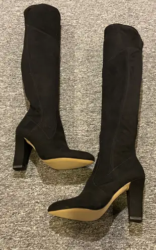 Ivanka Trump NWOB Saffri Over The Knee Faux Suede Boots