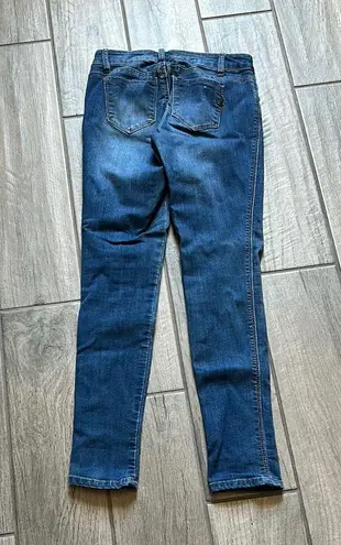 1822 Denim Blue Skinny Jeans