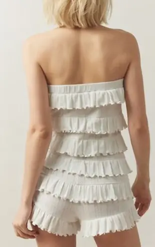 Out From Under Our from Under Sweet Dreams Ruffle romper size small  thumbnail 2