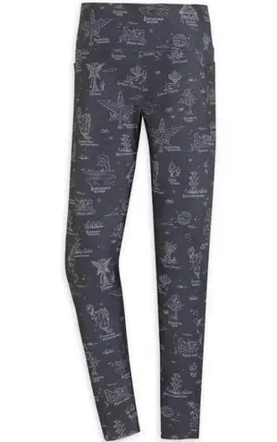 Disney Pandora The World of Avatar Leggings women’s size Large  Parks