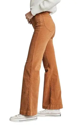 Rolla's EASTCOAST HIGH RISE Vintage Flare Corduroy Pants Tan Brown Pants 25