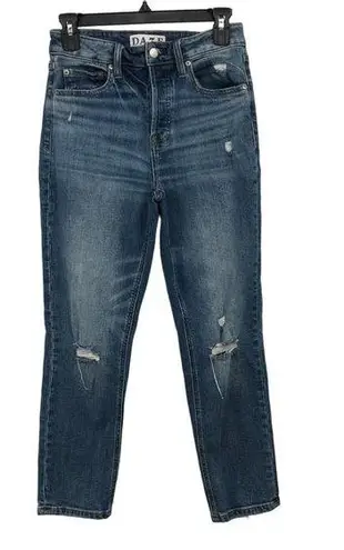 Daze Cropped Jeans Womens W26 Used Distressed Size 26