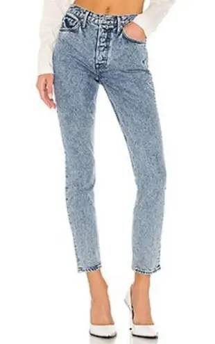 GRLFRND Karolina High Rise Skinny Jeans in After the Storm