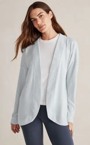 Haven Well Within Sweater Knit Cardigan Womne's XL Pale Blue Athleisure Comfy