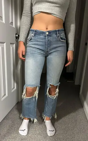 Free People Maggie Straight Jeans