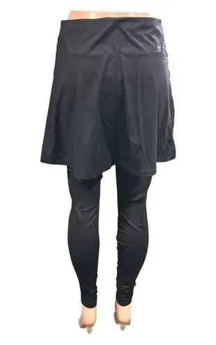 CCC Athletic Skirt Leggings Pocket on Leg Under Skirt Black Size Extra Large